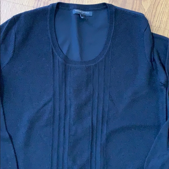 Banana Republic black sweater. - Picture 2 of 6